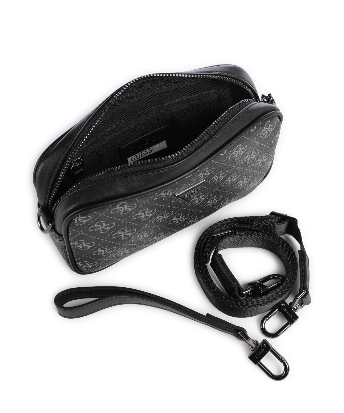 Guess Milano Small Crossbody bag dark black