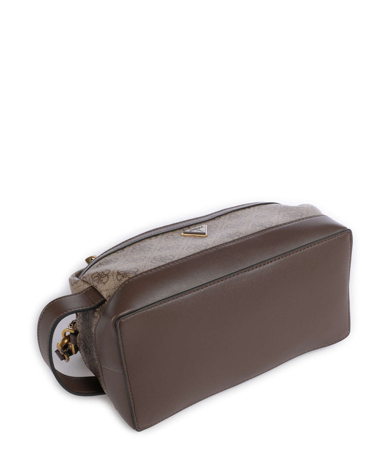 Guess Milano 4G Eco Toiletry bag beige/brown