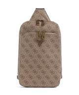 Guess Milano Borsa sling beige/brown/blue