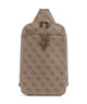 Guess Milano Sling bag beige/brown/blue