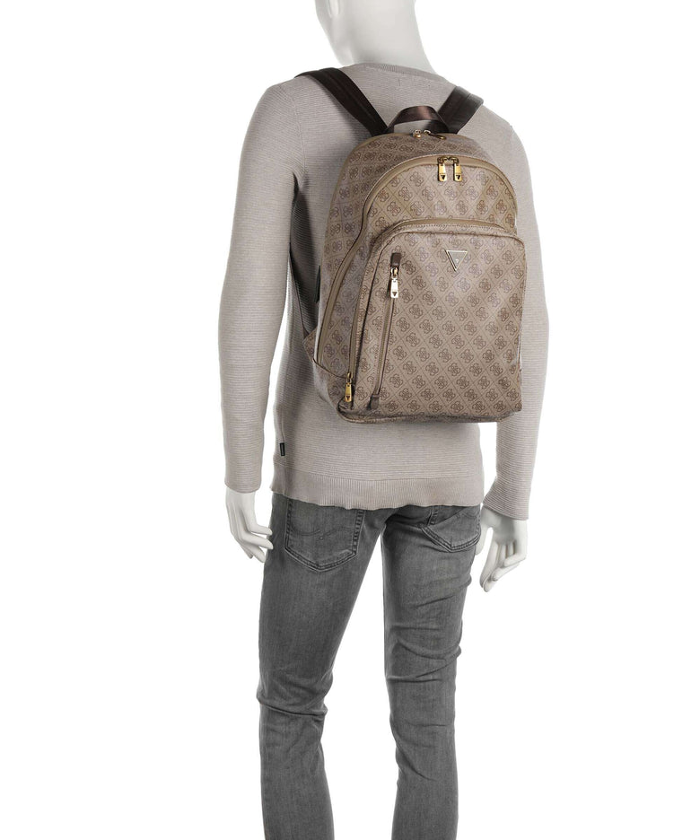 Guess Milano Backpack beige/brown