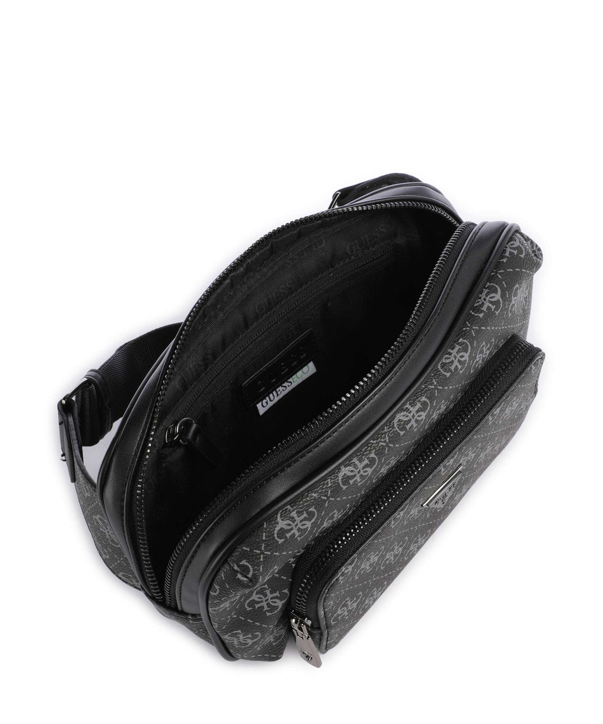 Guess Milano Medium Belt bag dark black