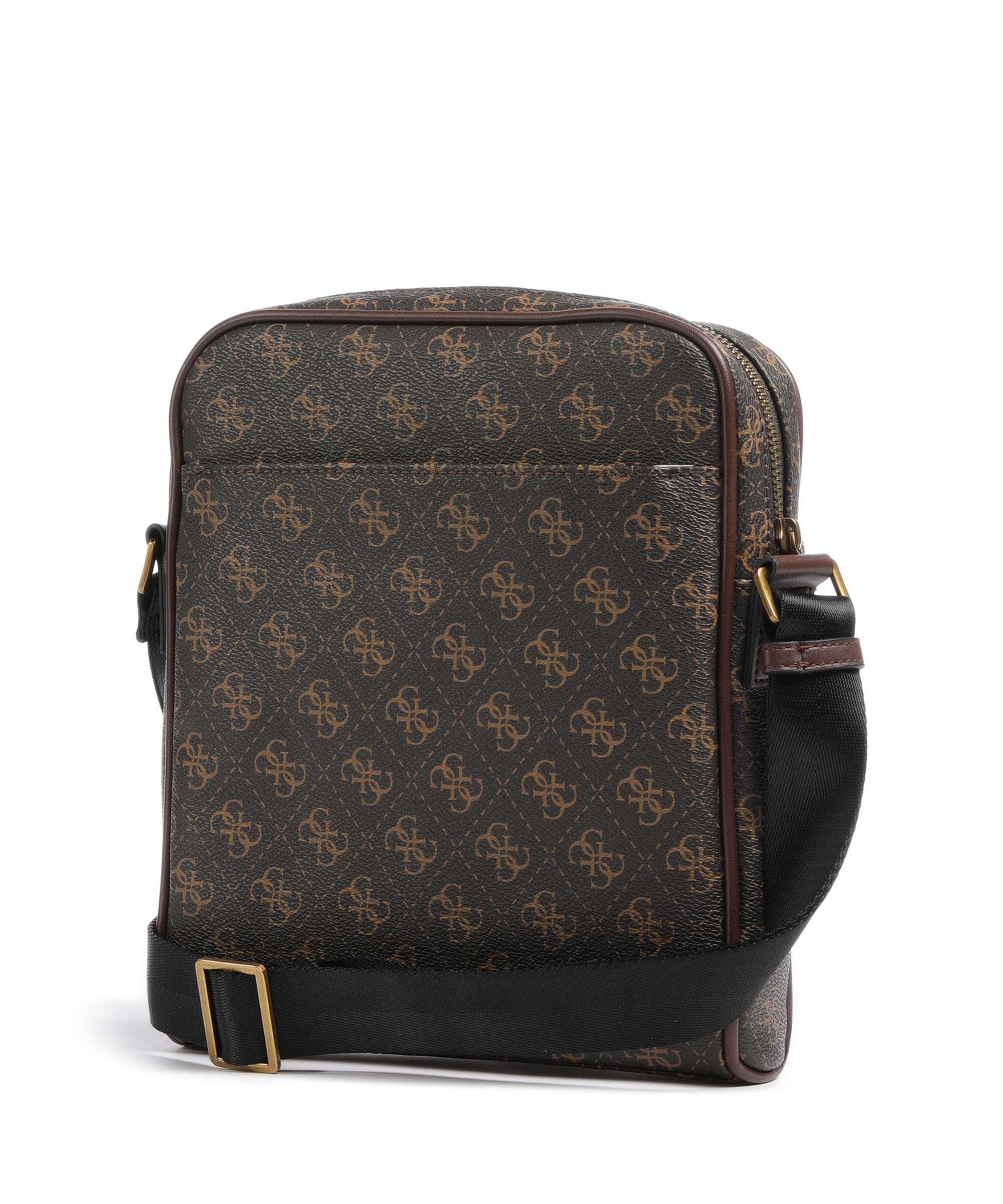 Guess Milano Eco Crossbody bag brown/ochre