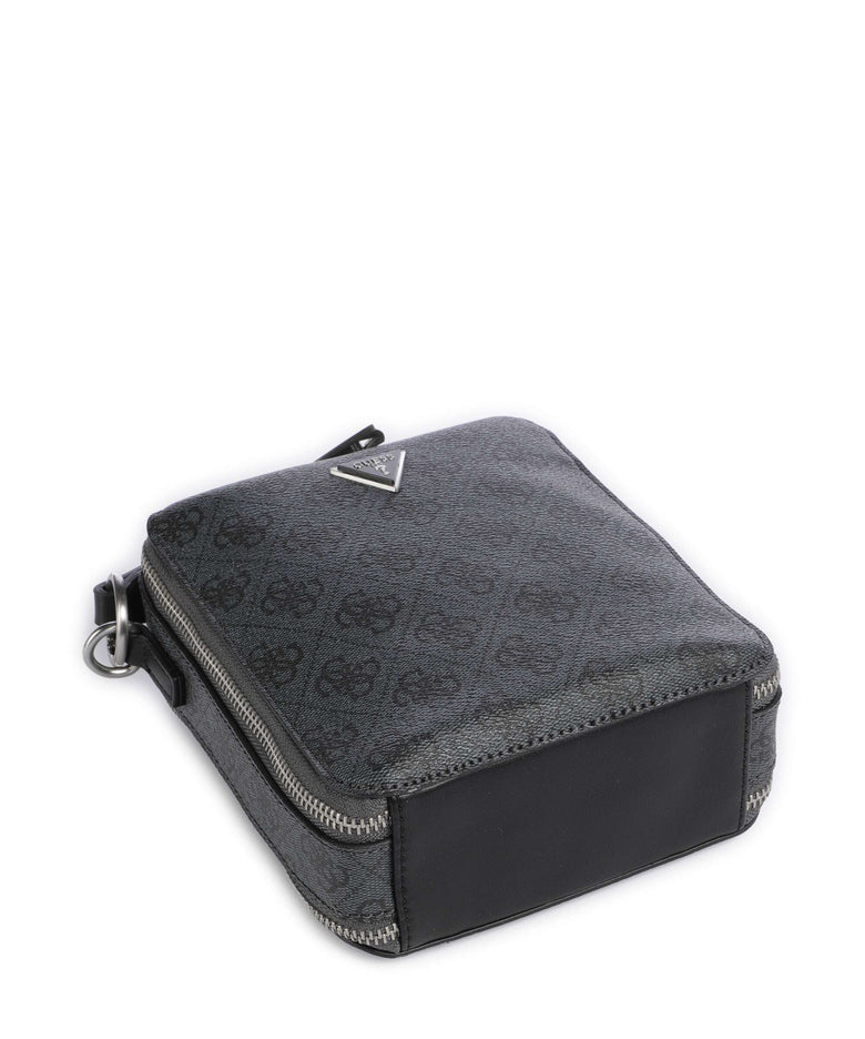 Guess Torino 4G Eco Crossbody bag black