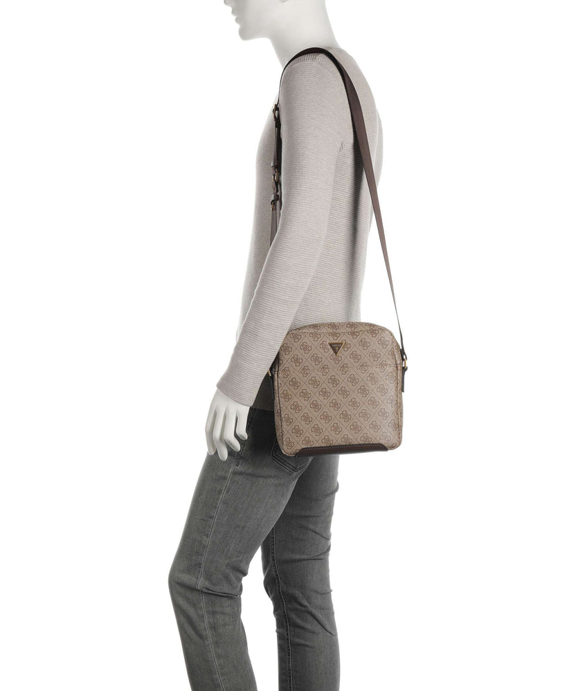 Guess Torino Eco Crossbody bag beige/brown