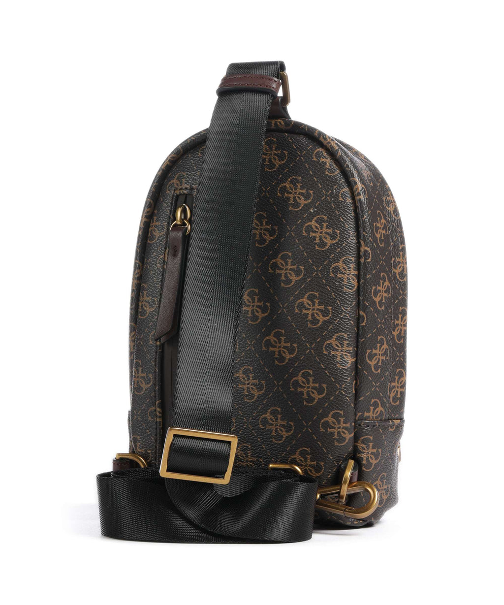 Guess Milano Eco Sling bag brown/ochre
