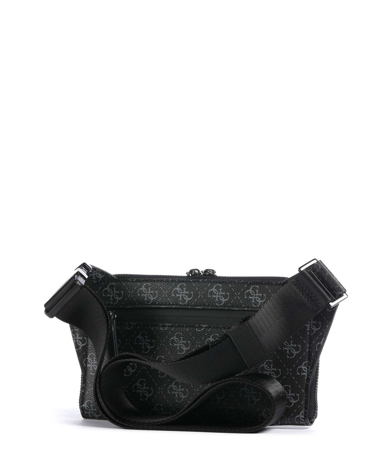 Guess Siena 4G Eco Belt bag dark black