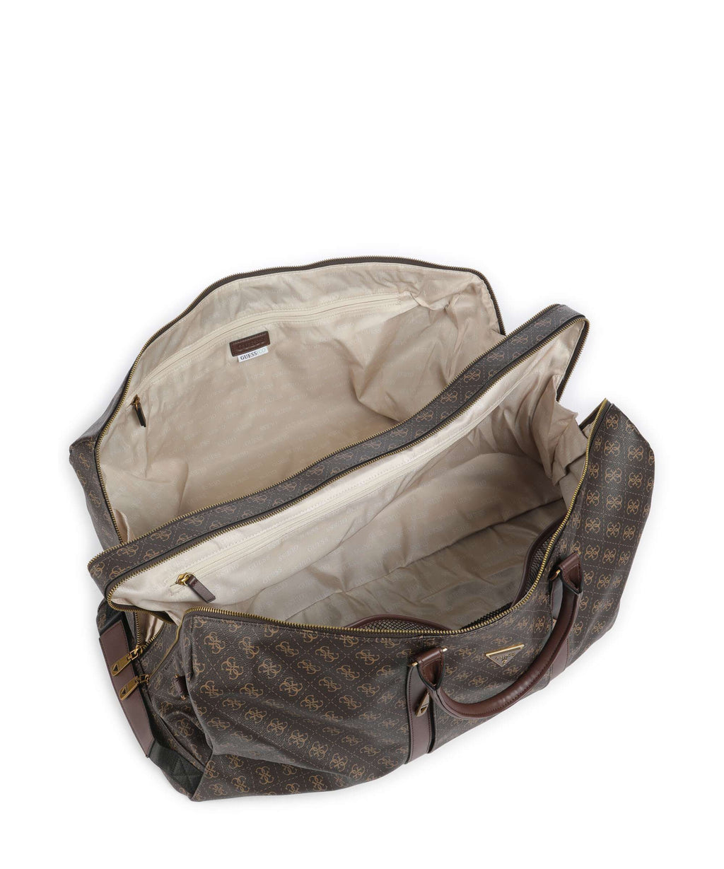 Guess Pisa 4G Eco Weekend bag brown/ochre