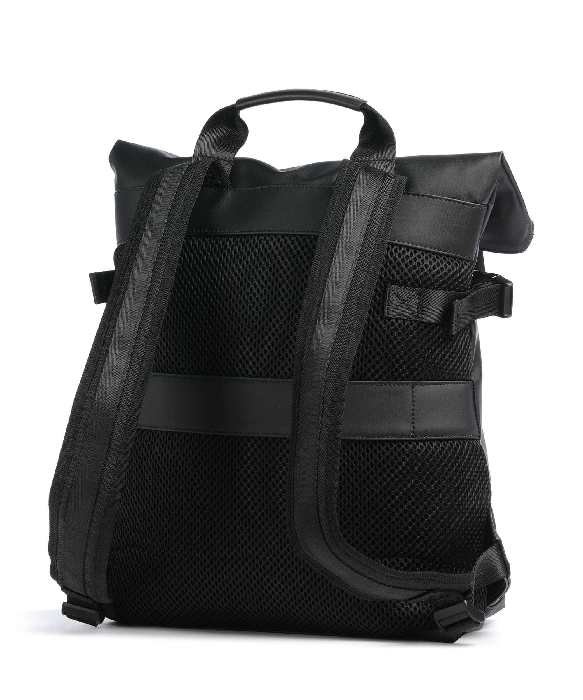 Guess Arezzo Rolltop backpack black