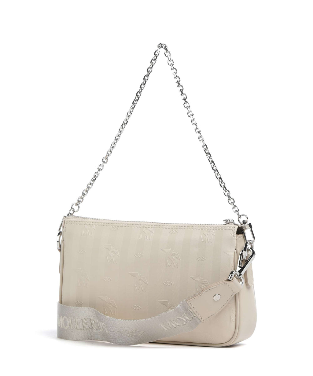Maison Mollerus Vinerus Zell Shoulder bag pearl