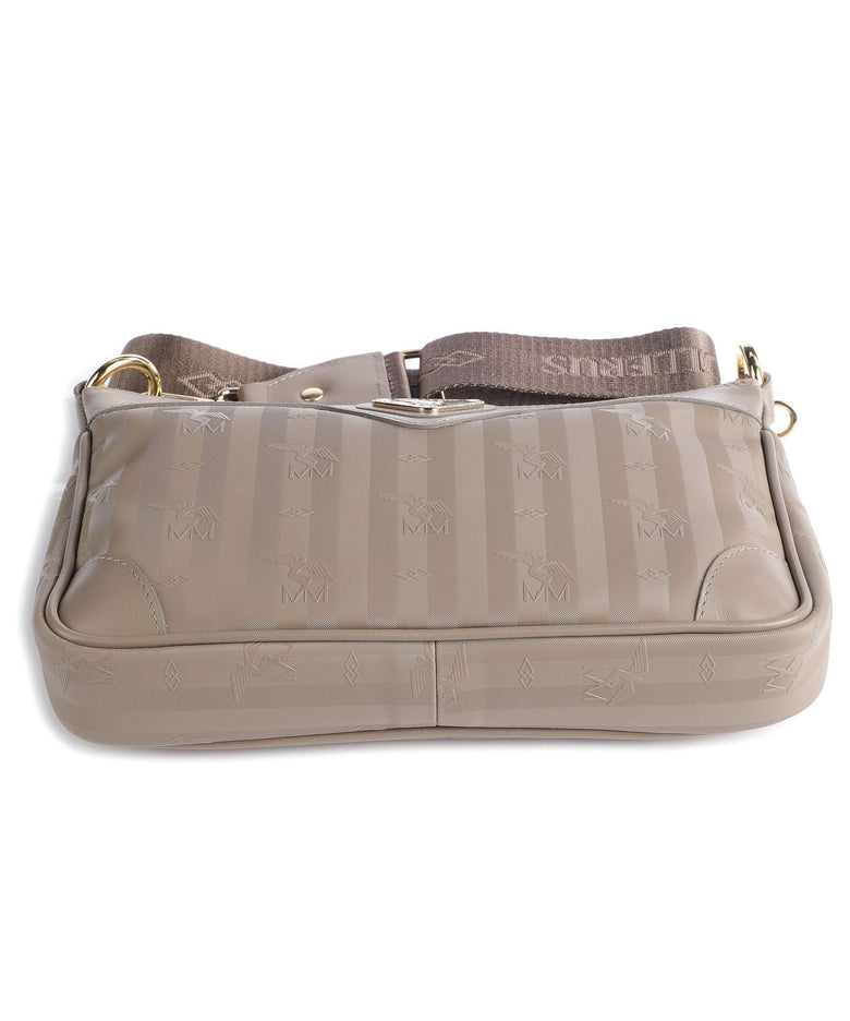 Maison Mollerus Vinerus Flums Crossbody bag taupe/grau