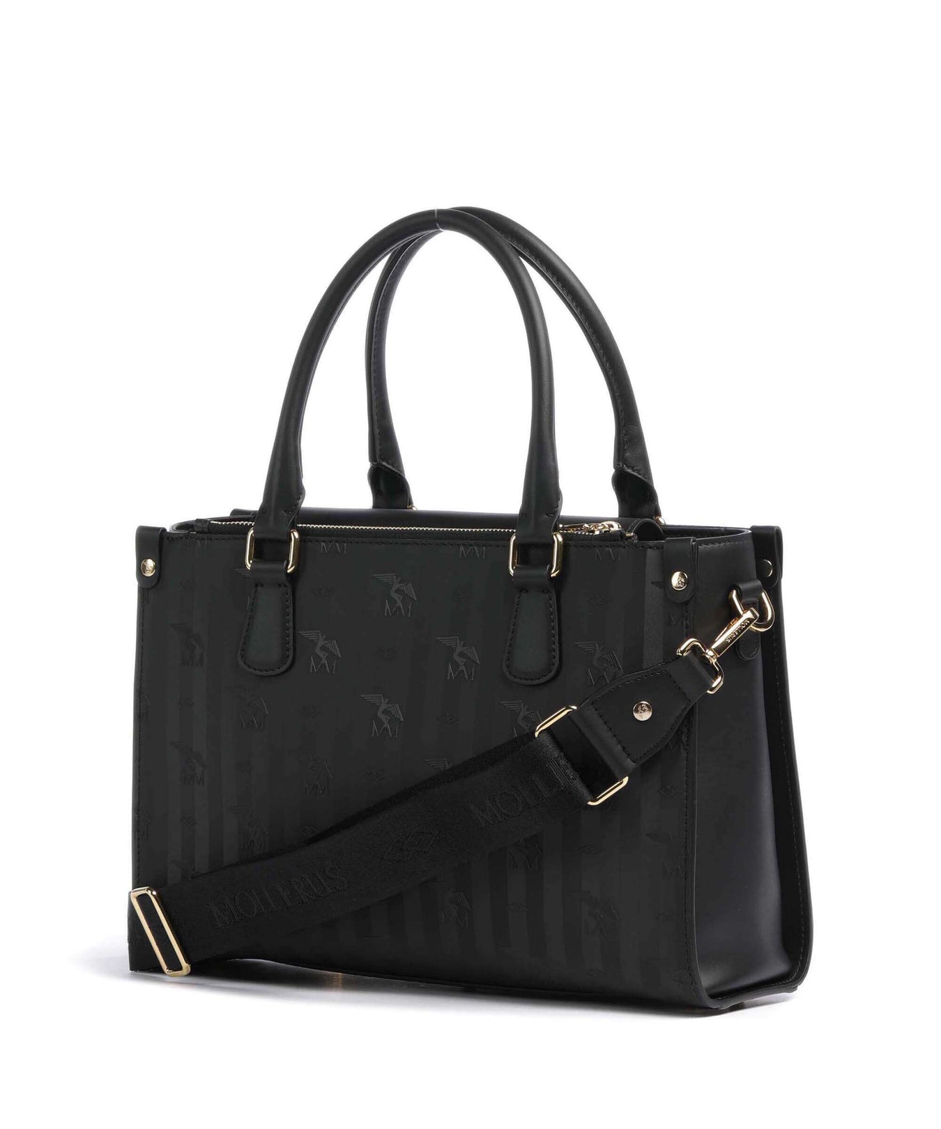 Maison Mollerus Vinerus Zernez Handbag classic schwarz