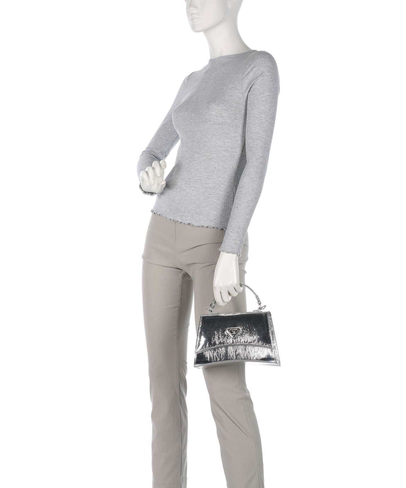 Maison Mollerus Romont Handbag silber