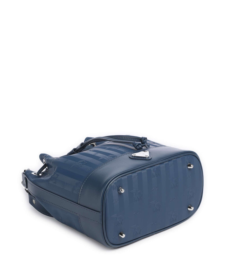 Maison Mollerus Vinerus Sion Bucket bag deep blau