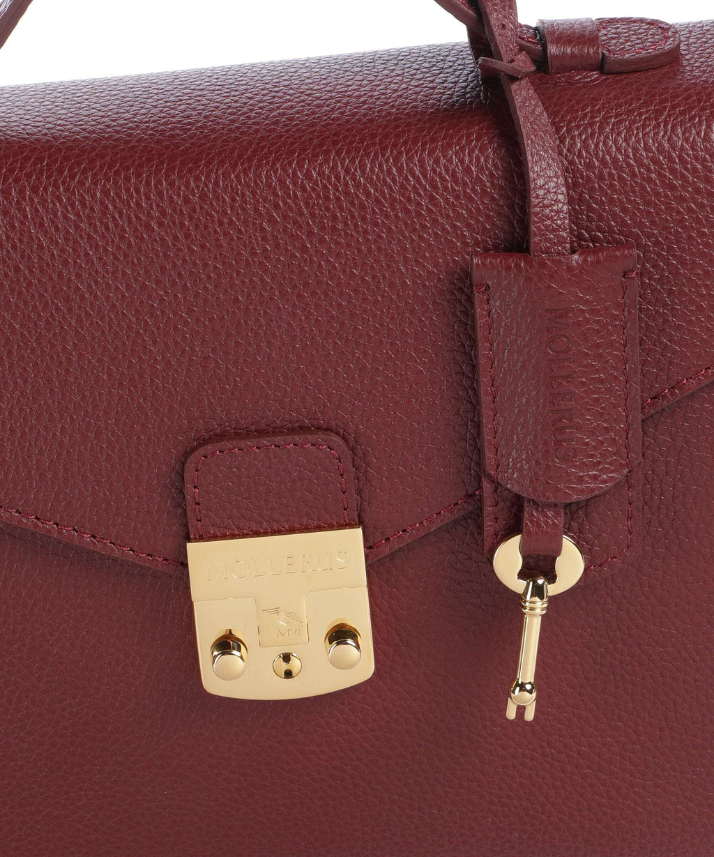 Maison Mollerus Stampato Marly Crossbody bag antique rot