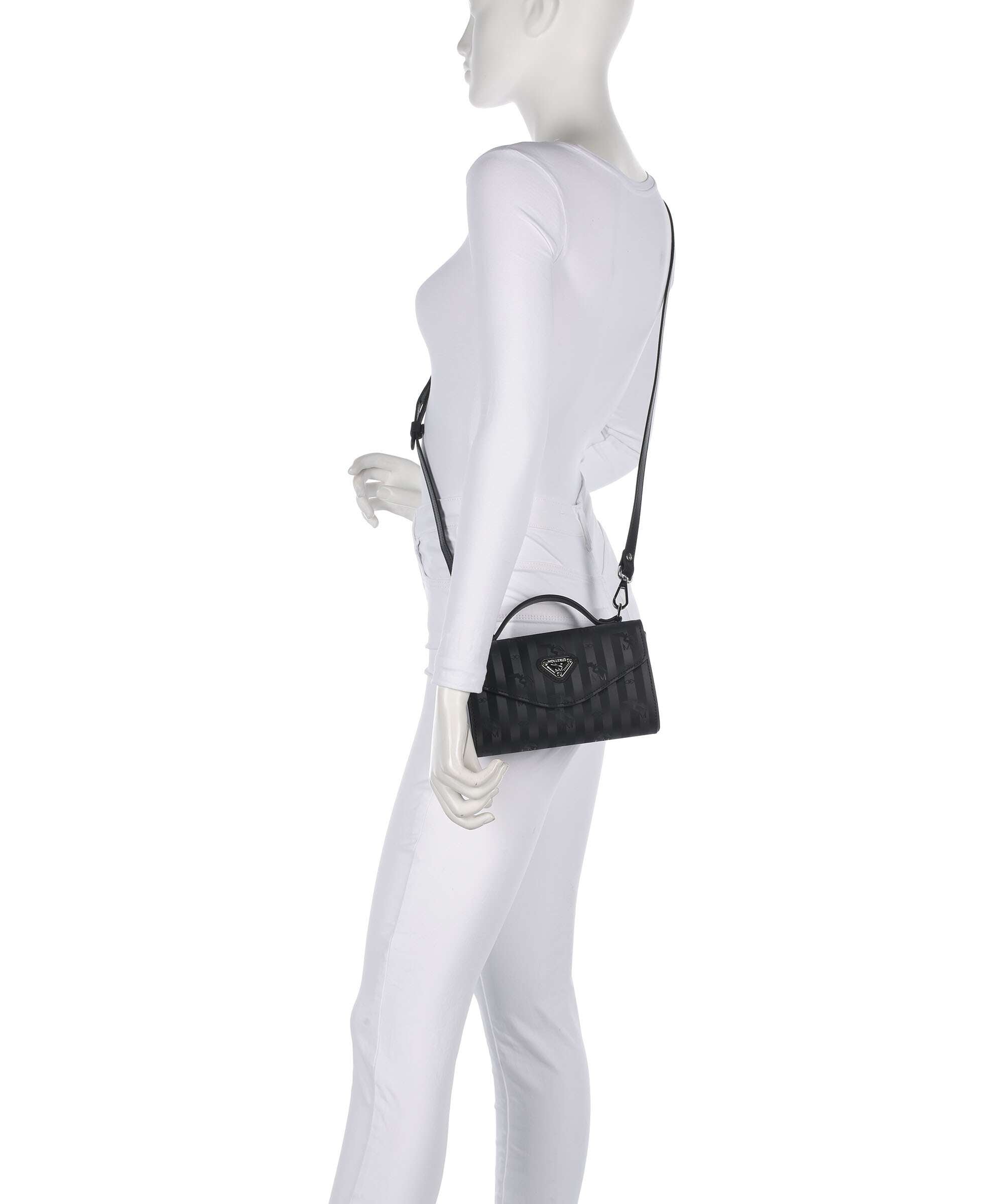 Maison Mollerus Vinerus Saas Fee Crossbody bag schwarz