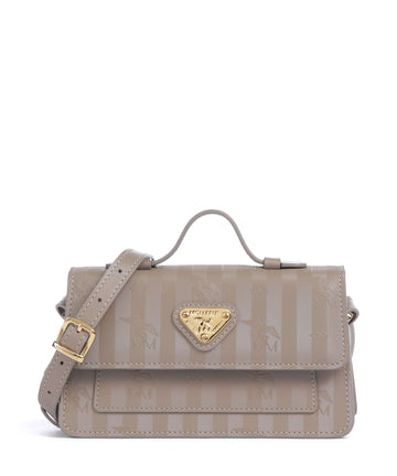 Maison Mollerus Vinerus Egg Borsa a tracolla taupe grau