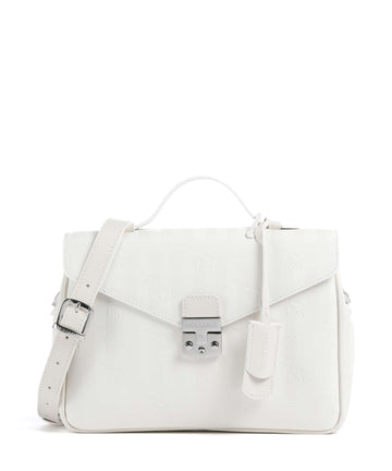 Maison Mollerus Vinerus Marly Borsa a mano snow weiss