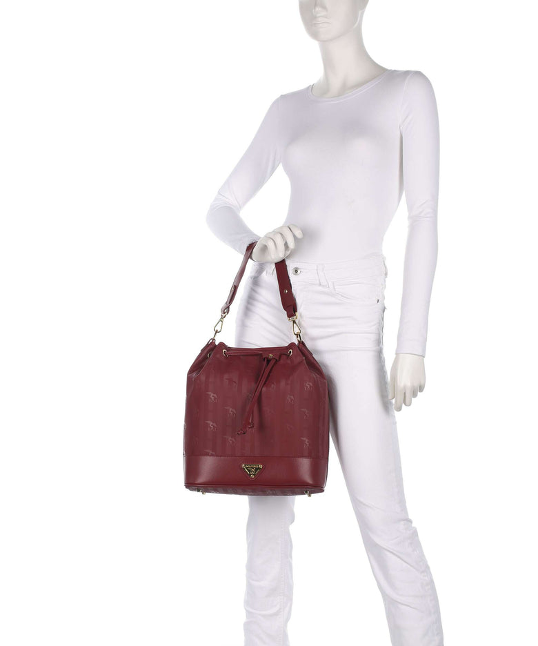 Maison Mollerus Vinerus Niesen Bucket bag antique rot