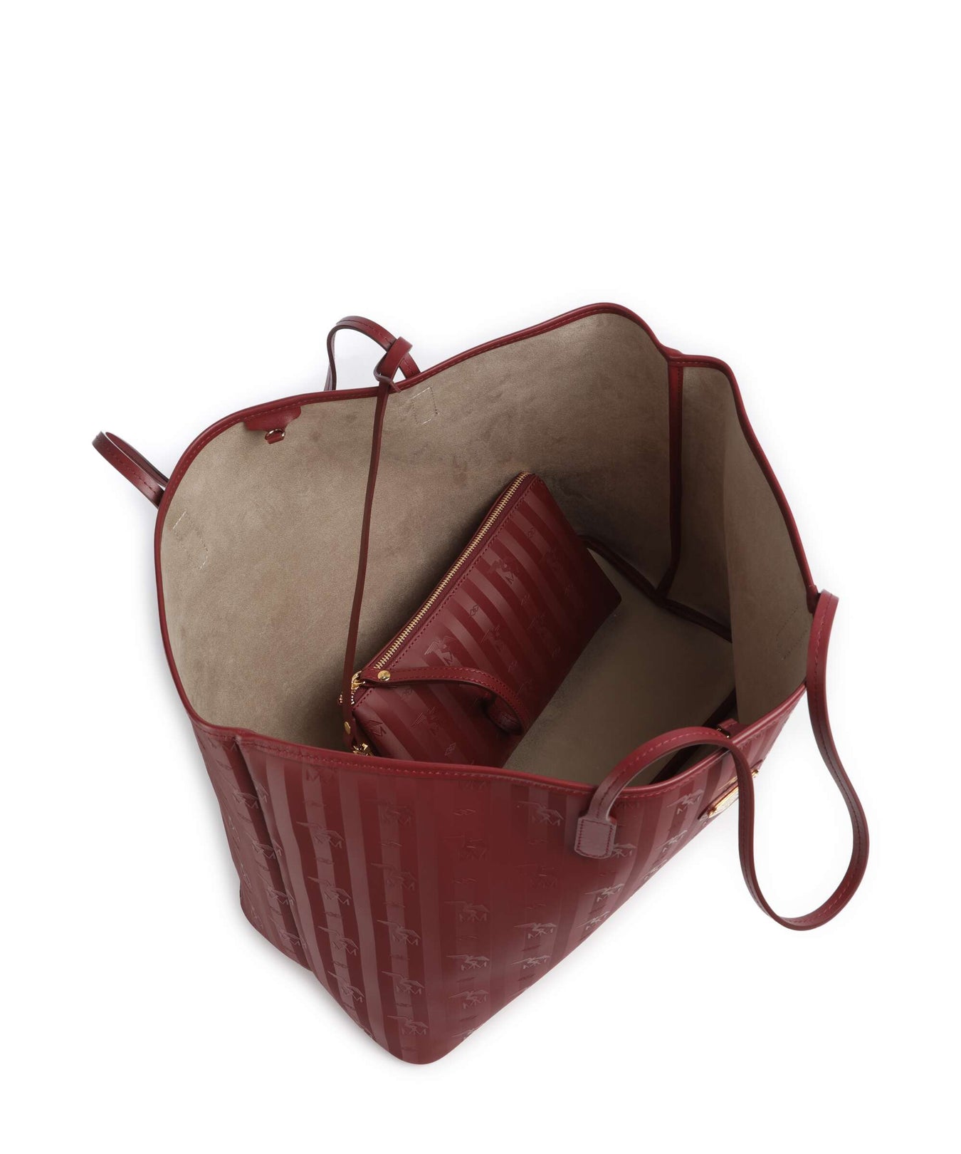 Maison Mollerus Vinerus Zuerich Tote bag antique rot