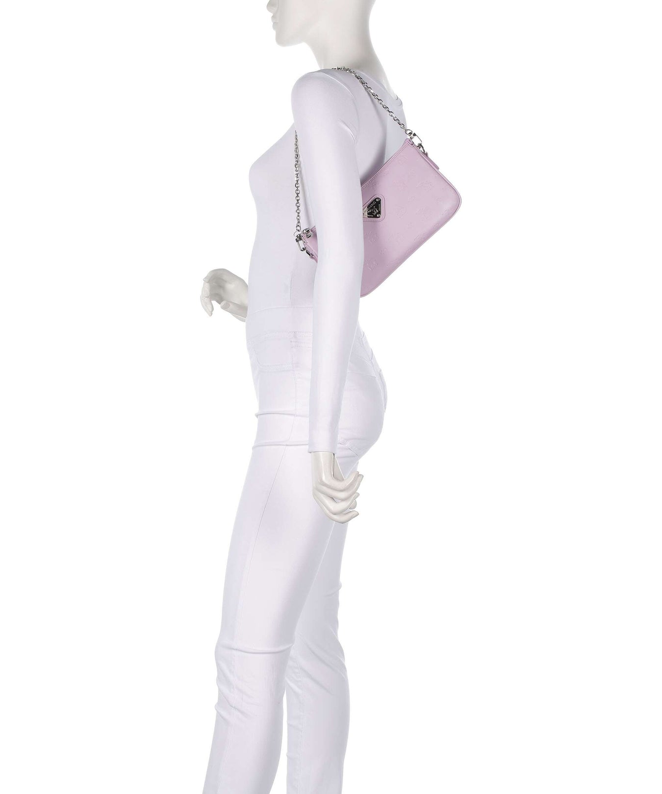 Maison Mollerus Stampato Zell Shoulder bag flieder