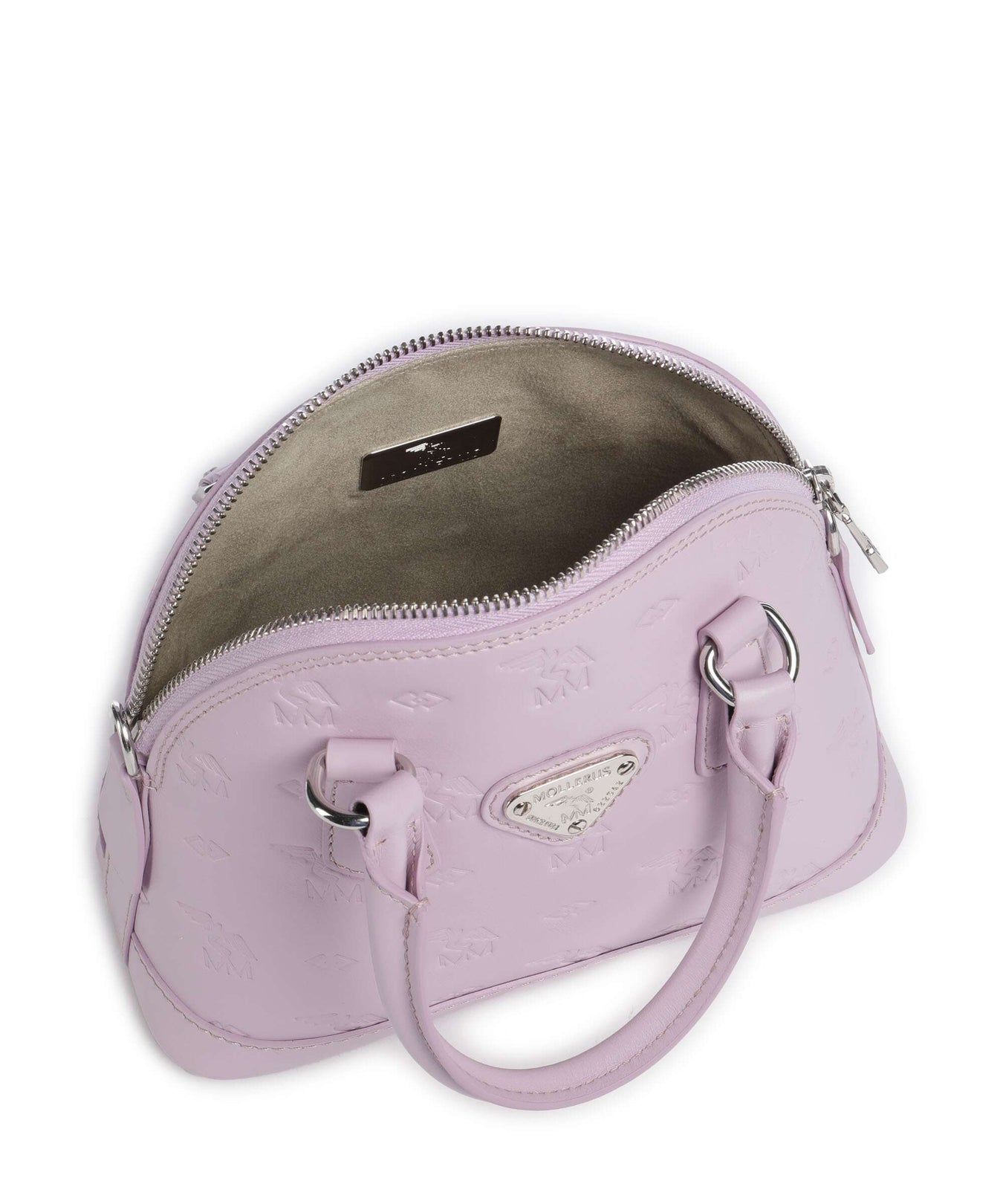 Maison Mollerus Stampato Oetwil Handbag flieder