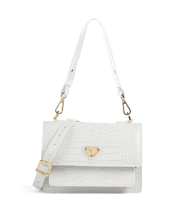 Maison Mollerus Ursy Borsa a spalla snow weiss