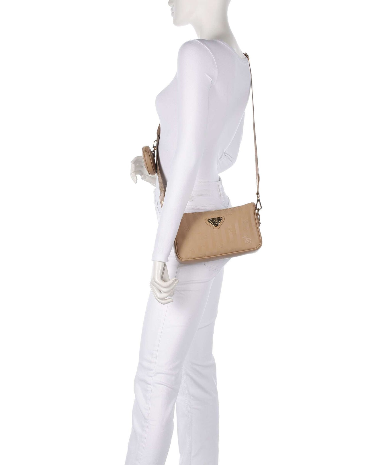 Maison Mollerus Vinerus Zell Shoulder bag cappuccino beige