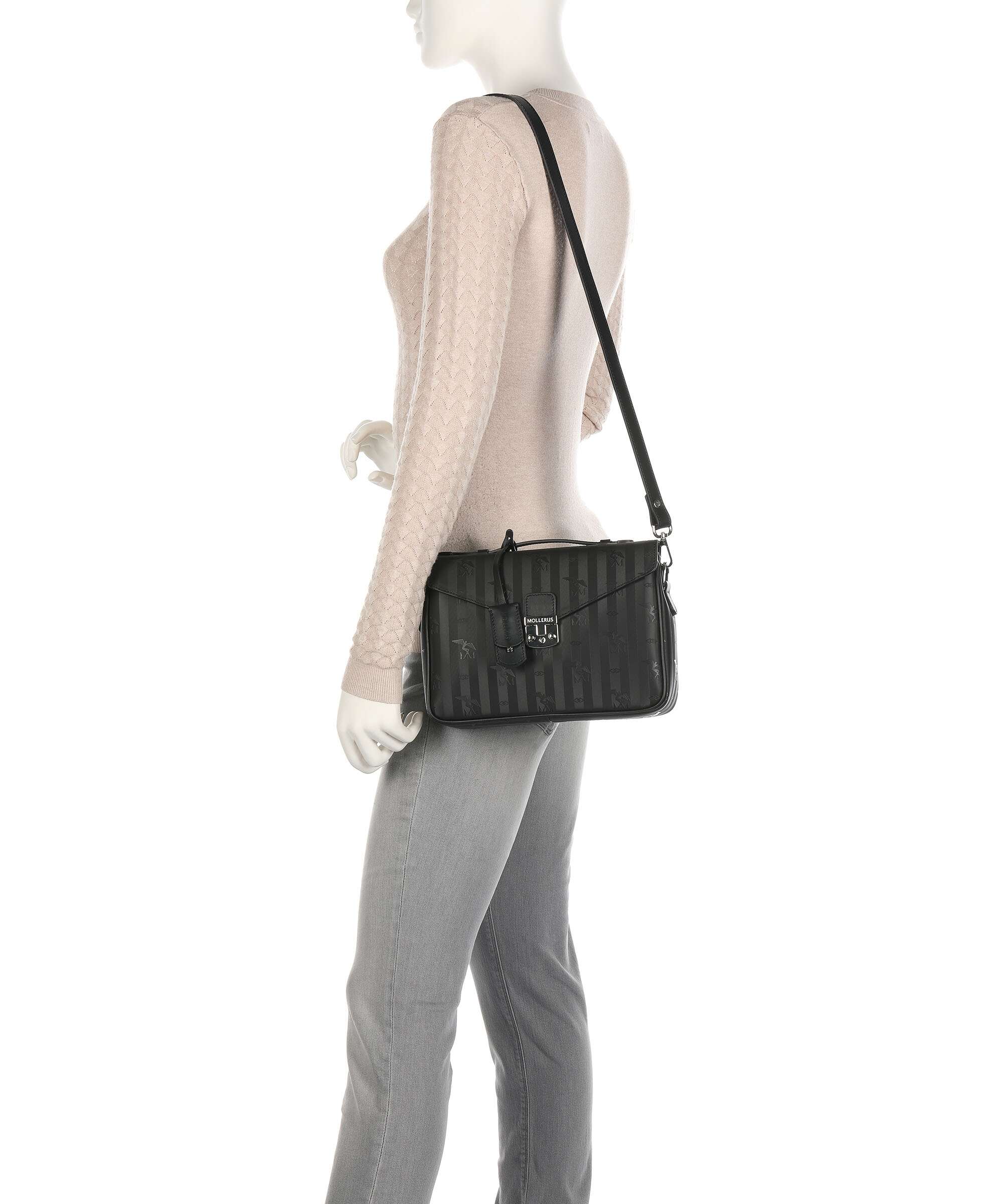 Maison Mollerus Vinerus Marly Handbag black