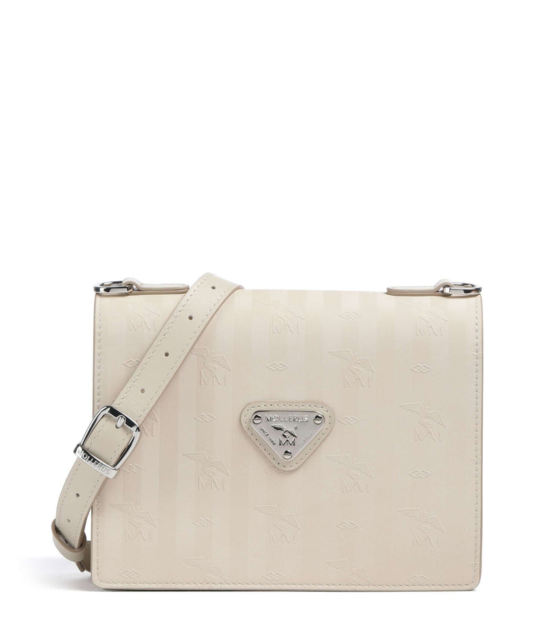 Maison Mollerus Vinerus Melide Crossbody bag pearl