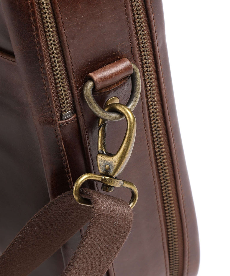 Buckle & Seam Albert Briefcase brown