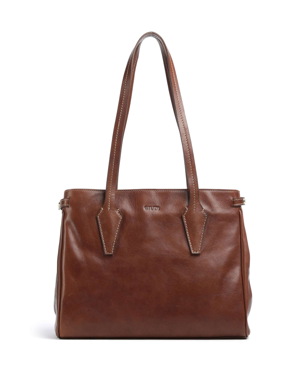 Giudi Tote bag brown