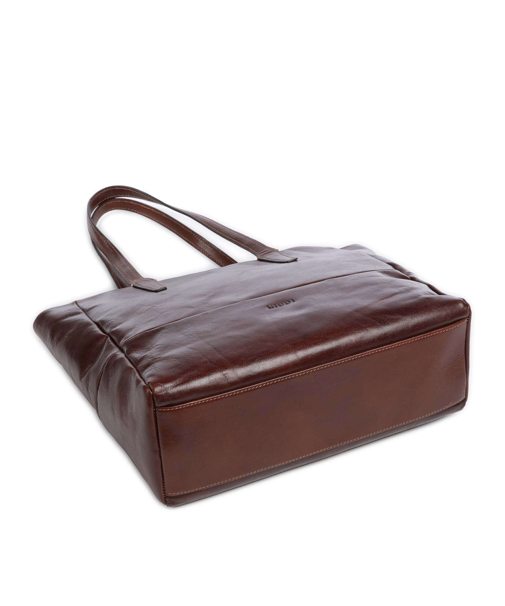 Giudi Tote bag brown