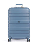 Roncato ReLife Valigia trolley (4 ruote) blu retro