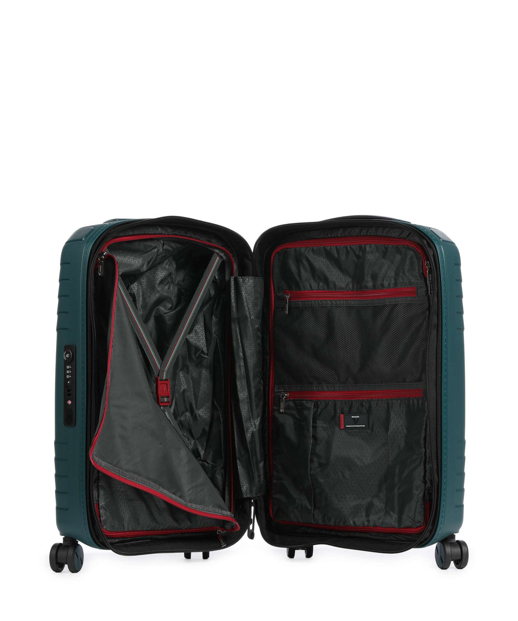 Roncato Ypsilon 4.0 DLX Spinner (4 wheels) verde bottigla