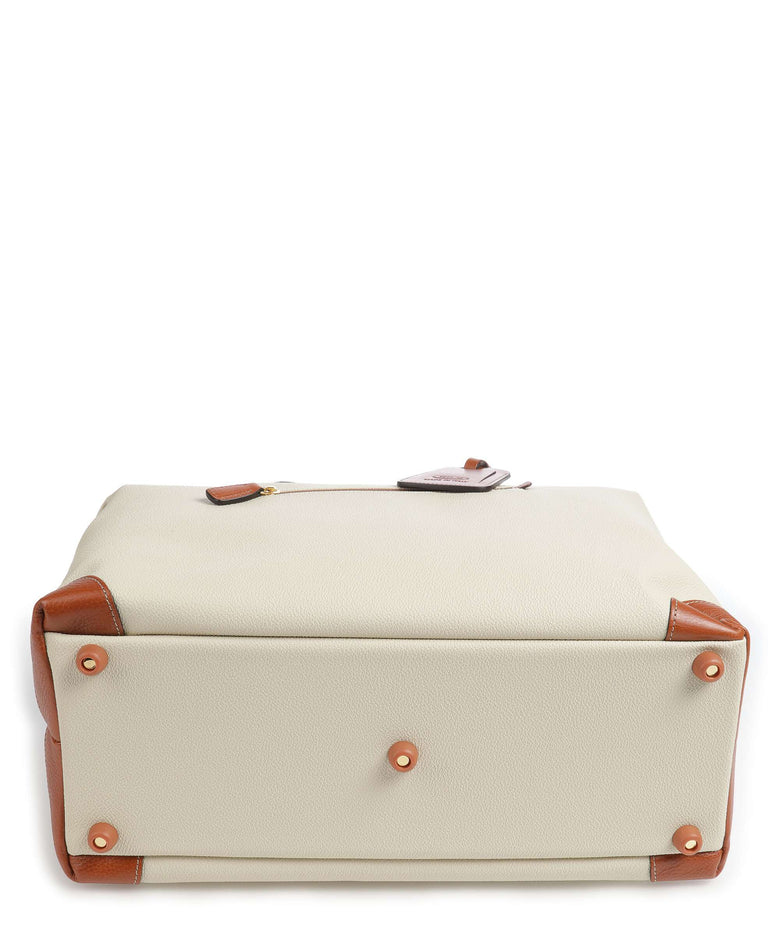 Brics Firenze Weekend bag cream