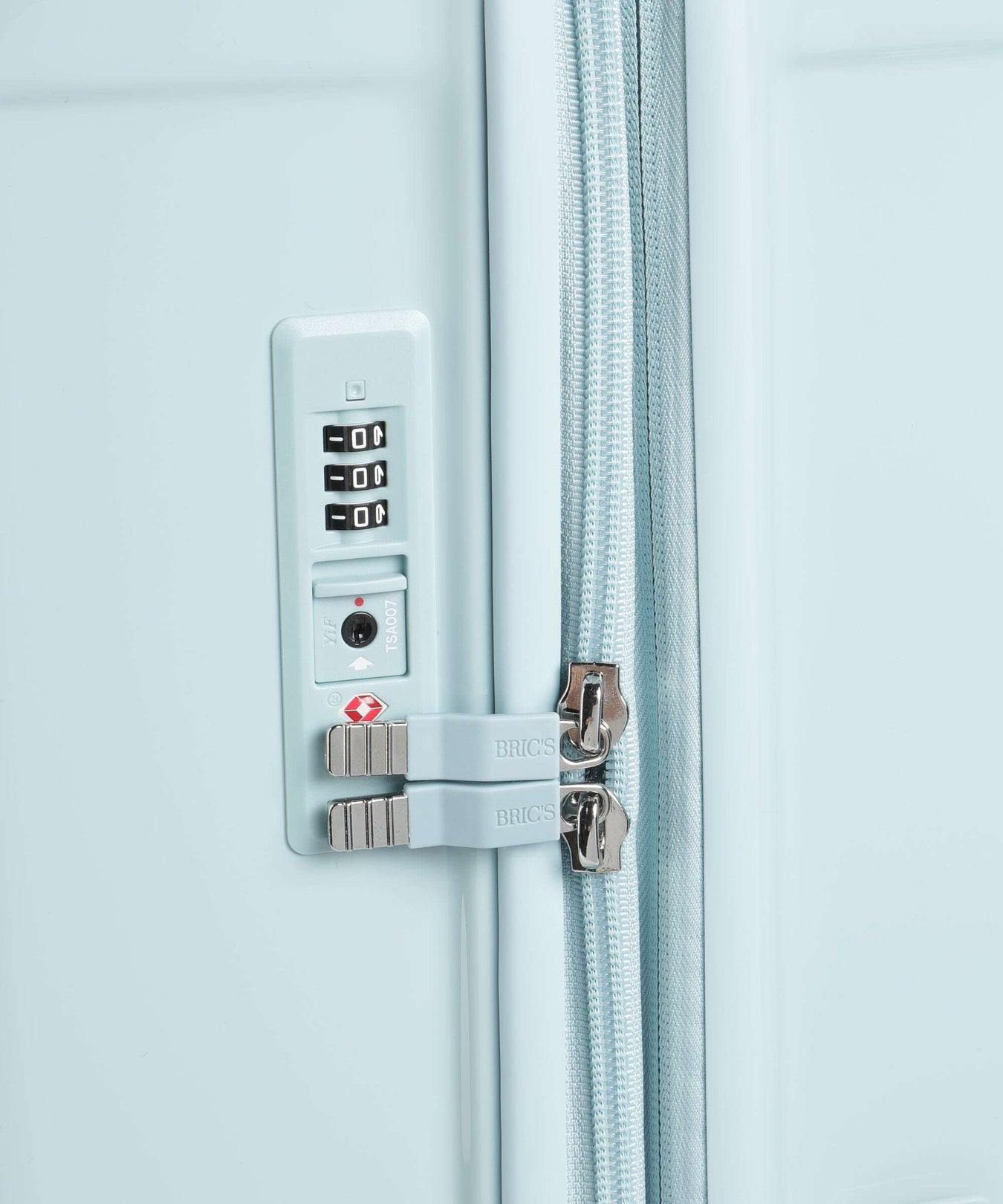 Brics Positano Spinner (4 wheels) hellblau