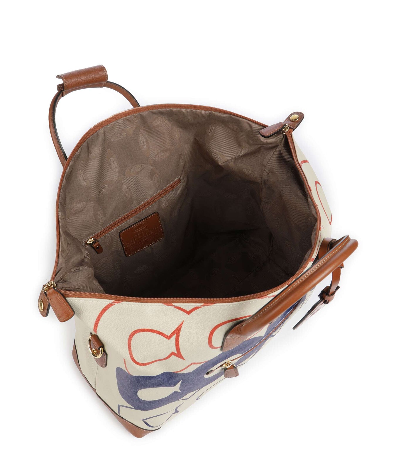 Brics Firenze Weekend bag cream