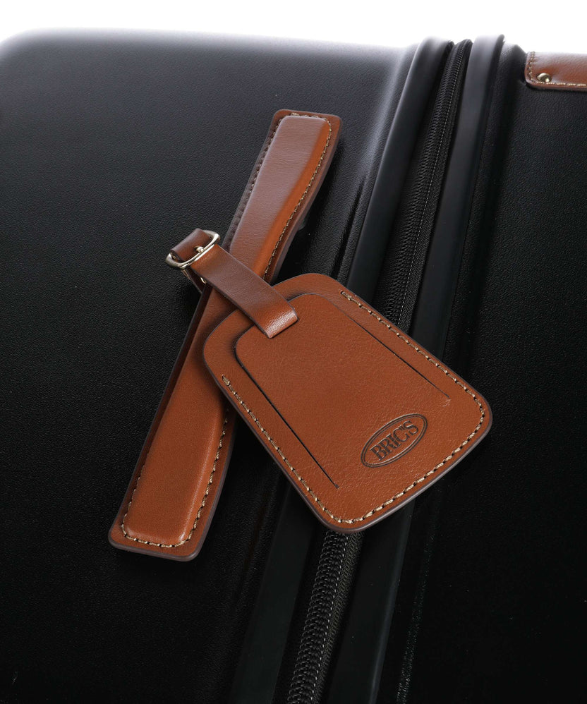 Brics Bellagio Spinner (4 wheels) black/tan