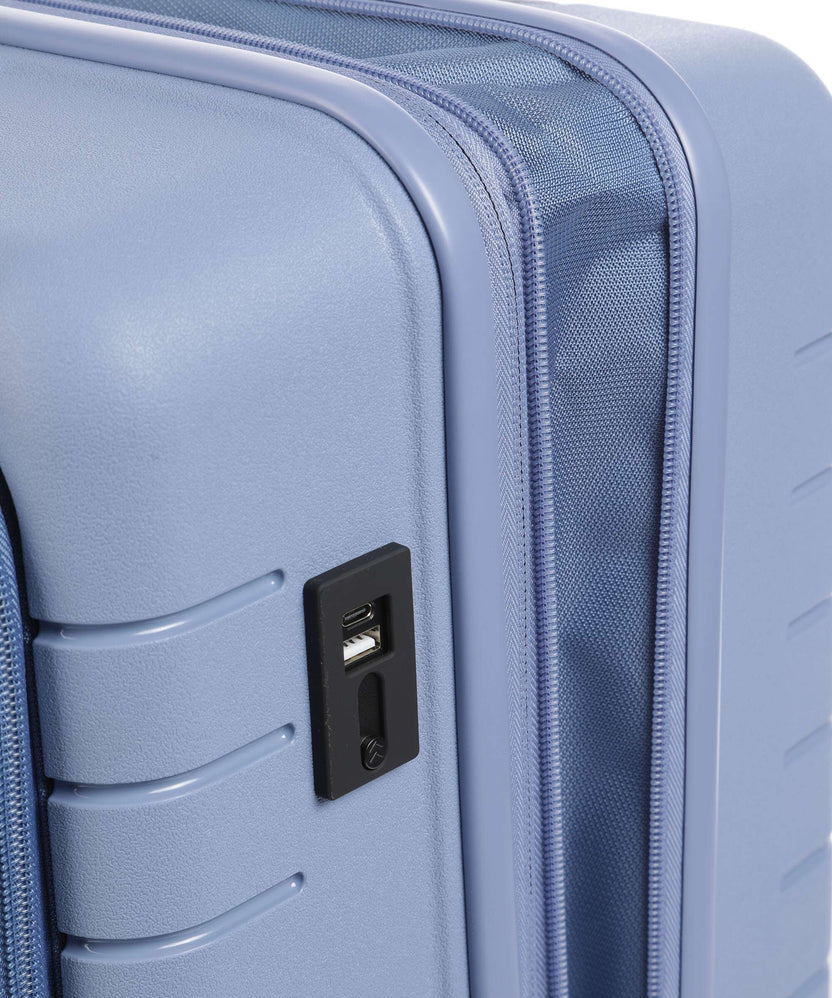 Brics Ulisse Spinner (4 wheels) grey blue