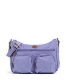 Brics X-Collection Borsa a spalla violet