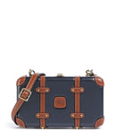 Brics Bellagio Borsa a tracolla blue/tan