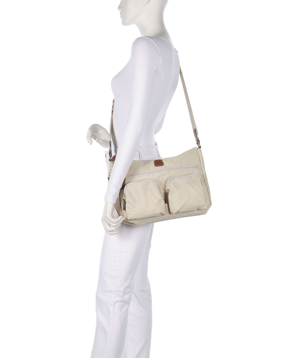 Brics X-Collection Shoulder bag beige