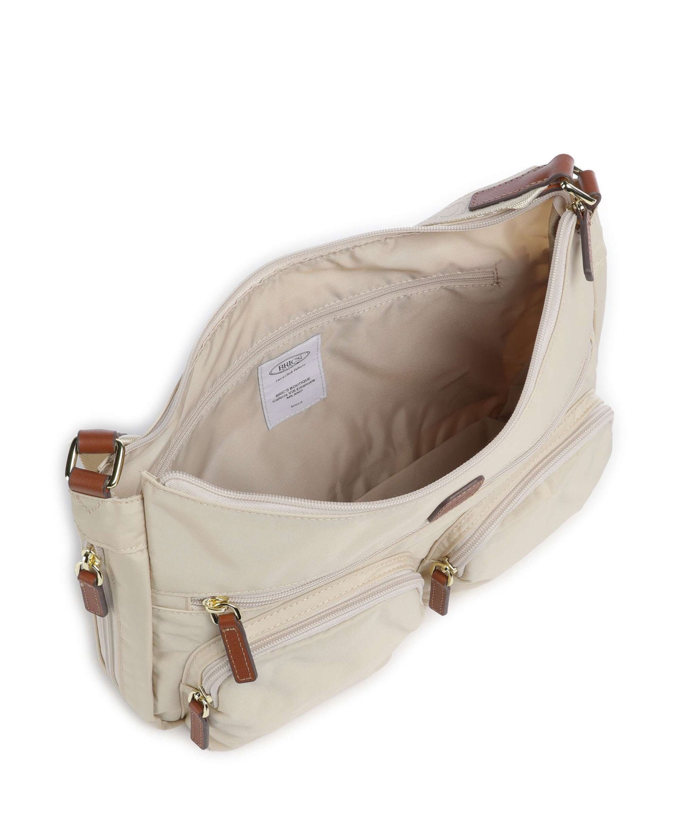 Brics X-Collection Shoulder bag beige