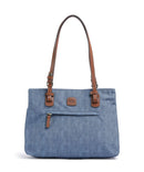 Brics X-Collection M Borsa shopper jeans