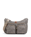 Brics X-Collection Borsa a spalla wool nut