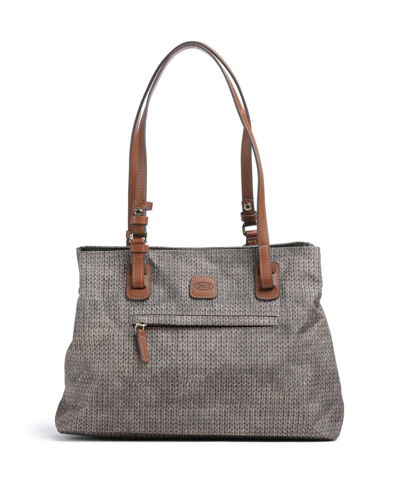 Brics X-Collection M Tote bag wool nut