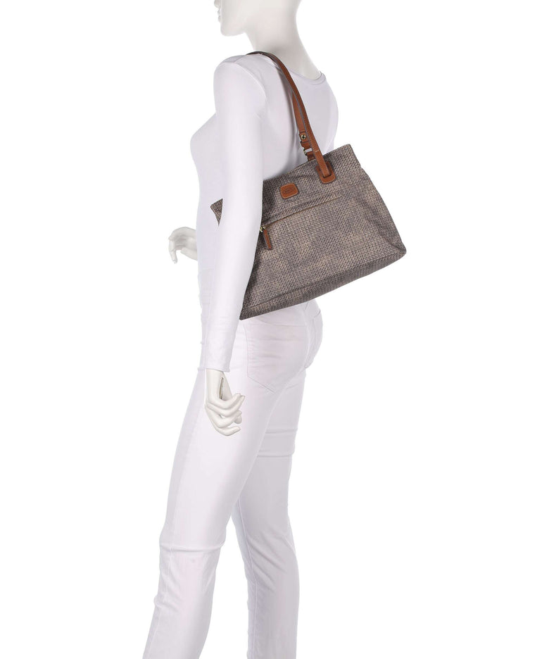Brics X-Collection M Tote bag wool nut