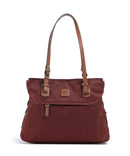 Brics X-Collection M Borsa shopper bordeaux