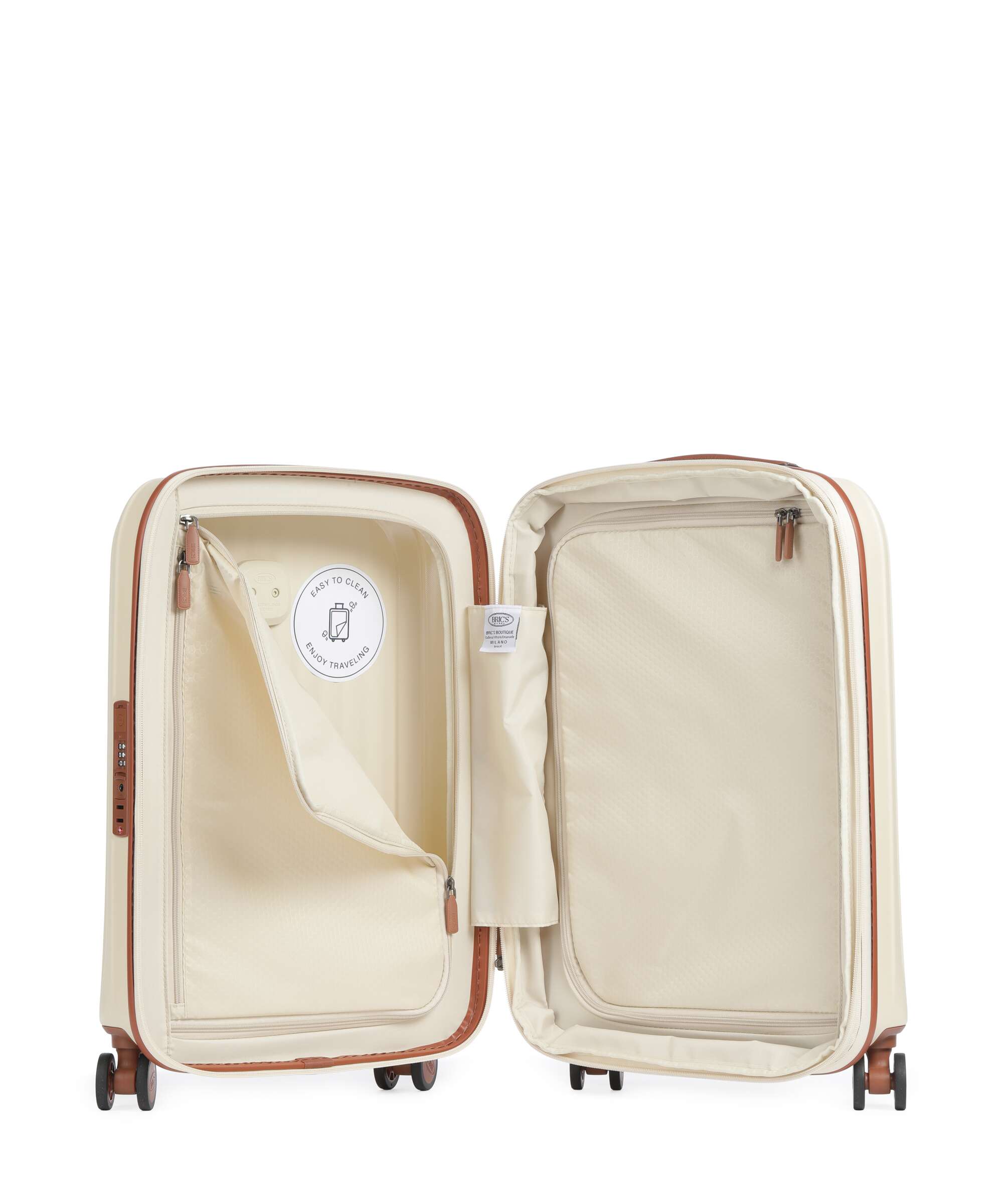 Brics Taormina Spinner (4 wheels) cream